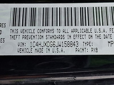 2018 Jeep Wrangler Unlimited Sport