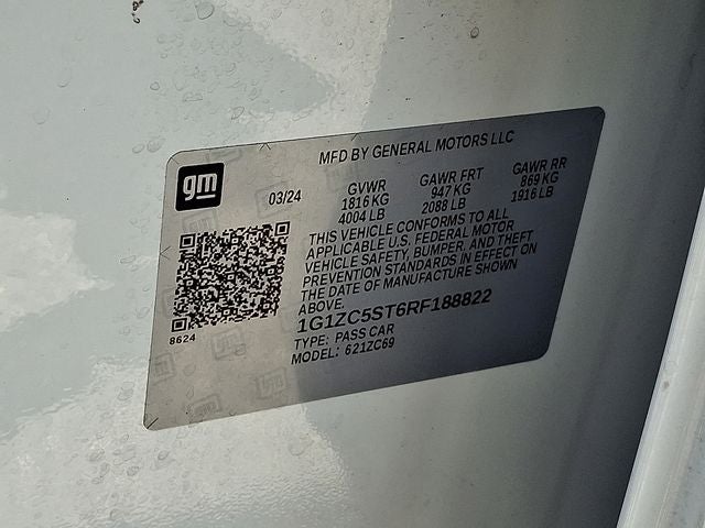 2024 Chevrolet Malibu LS 1FL