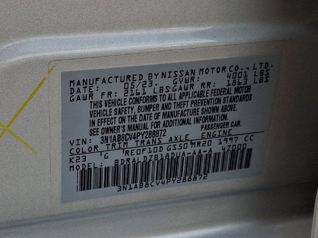 2023 Nissan Sentra SV