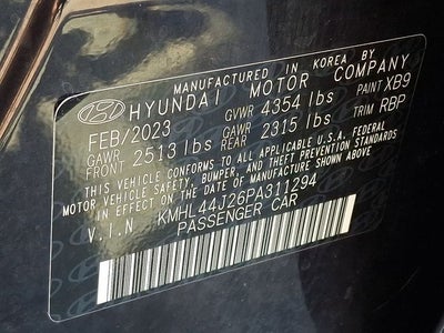 2023 Hyundai Sonata SEL Plus