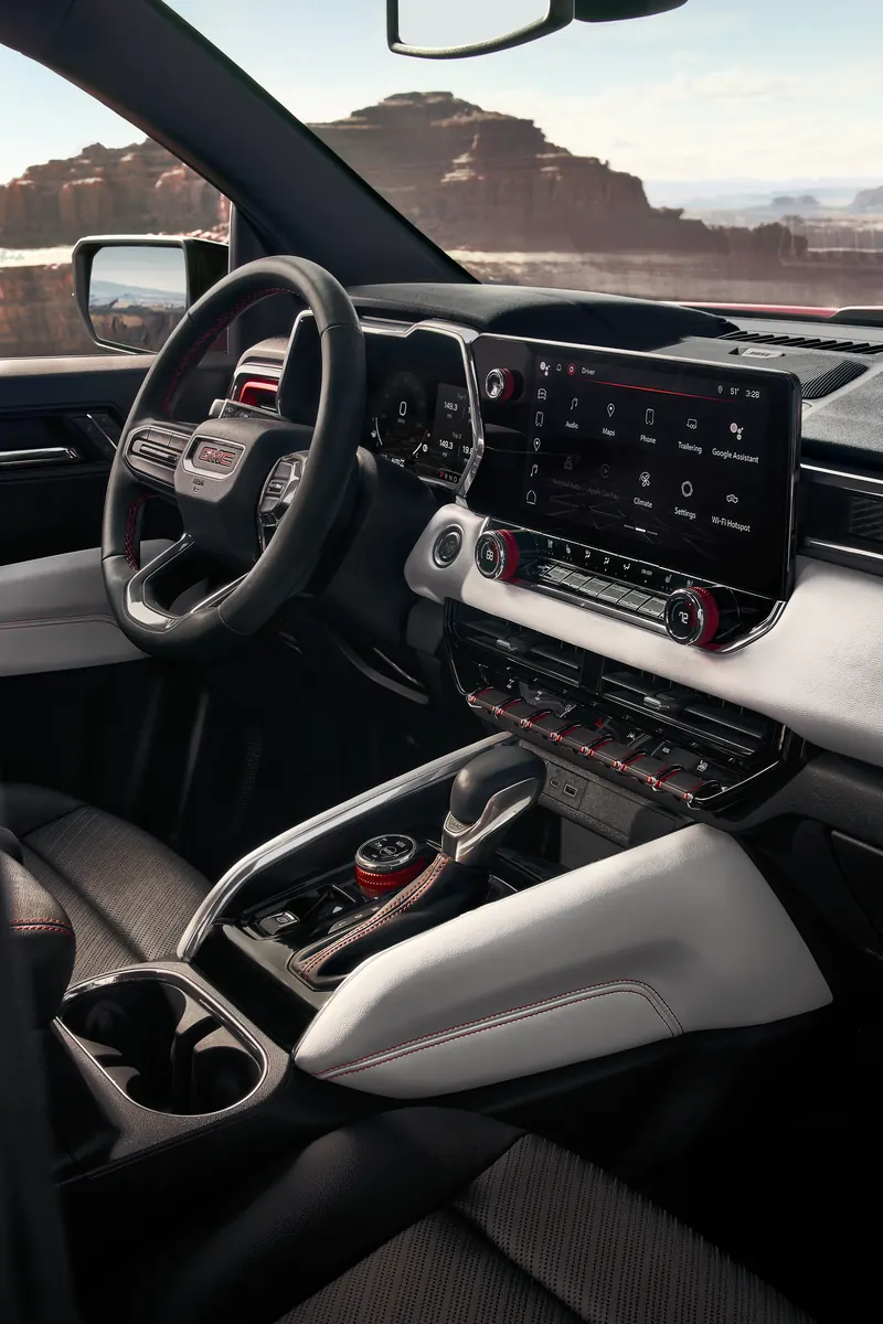 2026 GMC Canyon infotainment system at Tri-City Chevrolet GMC in Eden NC